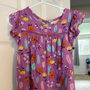 Super cute floral little girl top